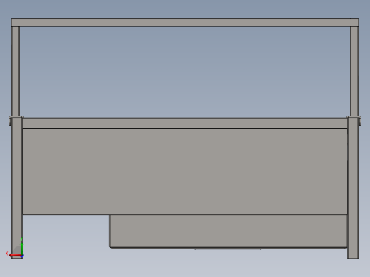 Churrasqueira烧烤架3D数模图纸 Solidworks设计 附x_t后视缩略图