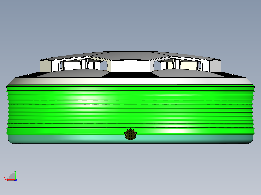 足球净化器后视图