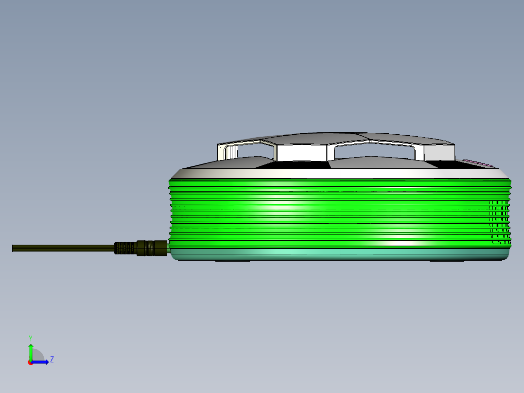 足球净化器左视图