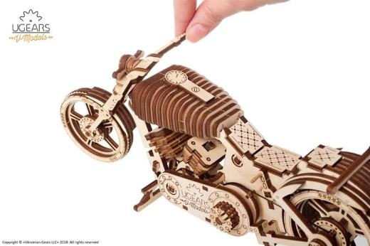 摩托车激光切割立体拼图图纸 cad cdr格式缩略图