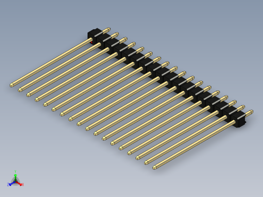 彩色公头100mil（2.54mm）系列-DS1021_black_1x18p_100mil_Type43_rev1.0