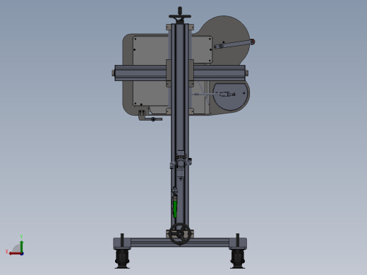 在线单体式即打即贴贴标机后视缩略图