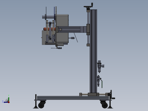 在线单体式即打即贴贴标机右视缩略图