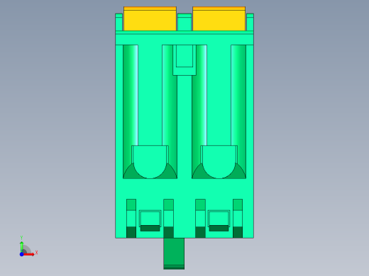 DEGSON 2EDG 系列 5.0mm 可插拔接线端子组-2EDGKDB-5.0-02P-14-00AH前视缩略图