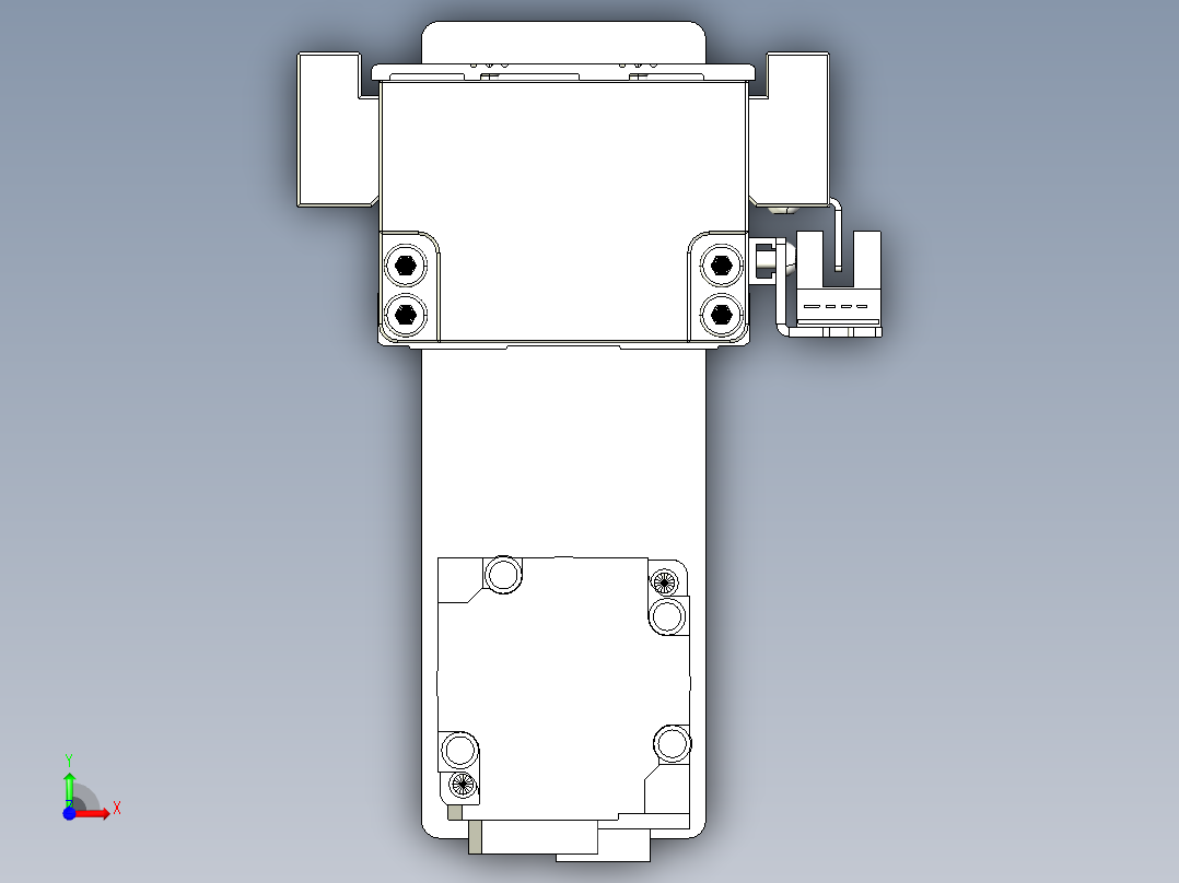 钢基模组-TPA-KNR-6005C-500A1-MP-H1S2前视图