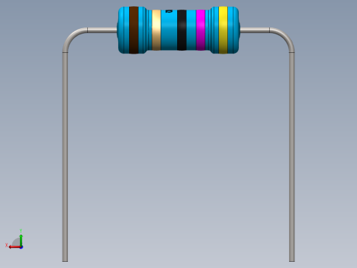 电容器 二极管 电阻器-Resistor 47 Ohm 1 Watt后视缩略图