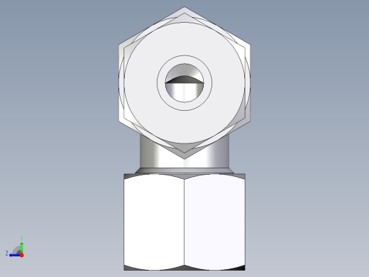 卡套式工业通用硬管接头EO_Bulkhead_elbow_WSV10S71右视缩略图