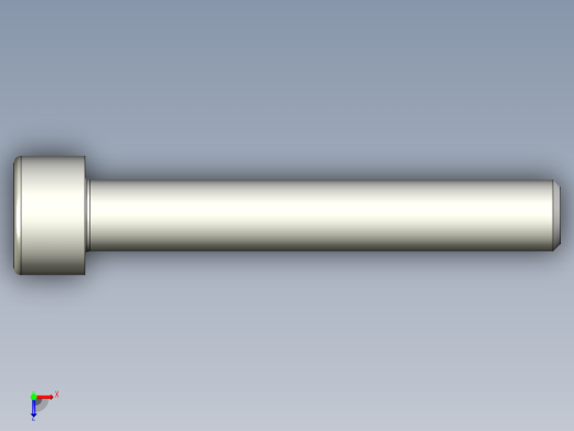 螺钉-DIN_912-M6x40.stp俯视缩略图