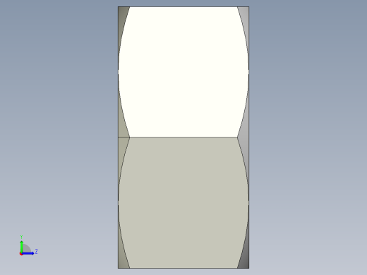 DIN 934 螺母-M7 Nut.STEP左视缩略图