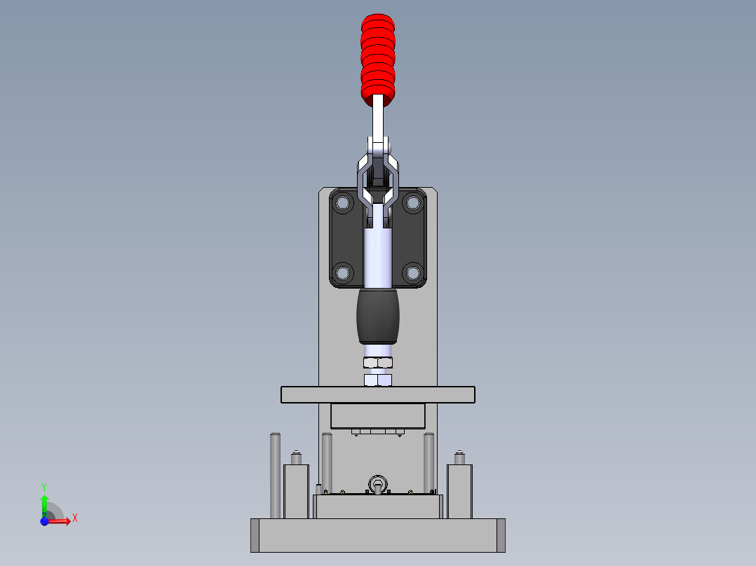 贴胶Tap A 治具(正面)前视图