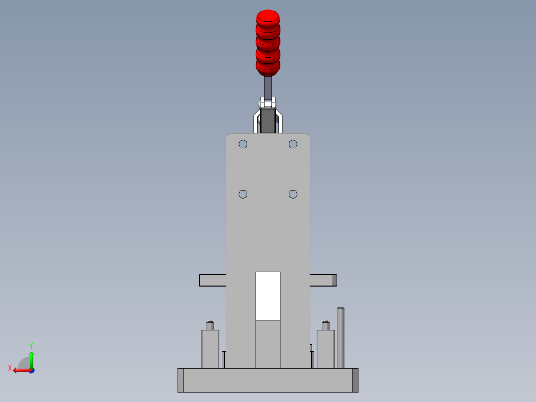 贴胶Tap A 治具(正面)后视图