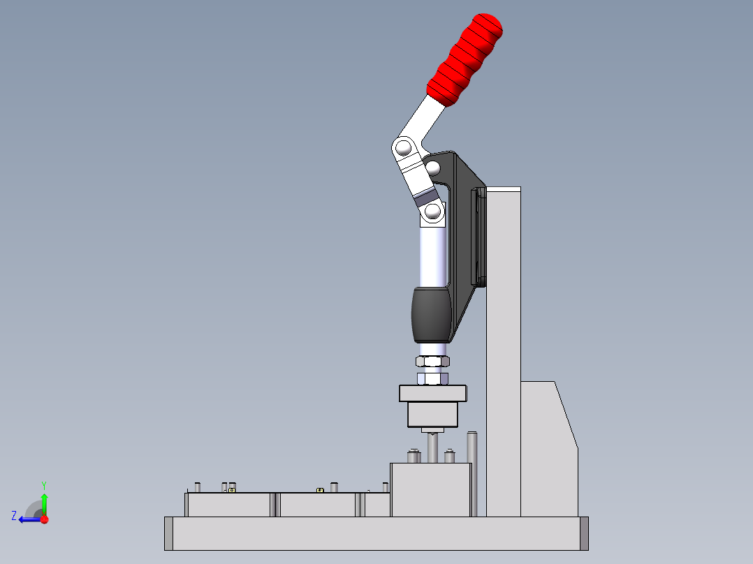 贴胶Tap A 治具(正面)右视图