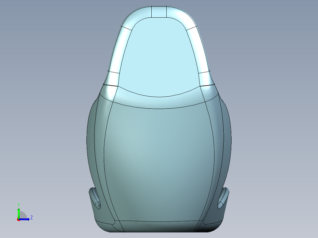 汽车座椅 (55)左视图