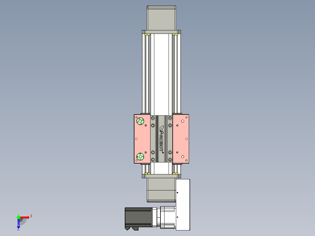 威洛博一般环境皮带-EB16-L200-S200-A1-ZP100-M3-L4俯视图