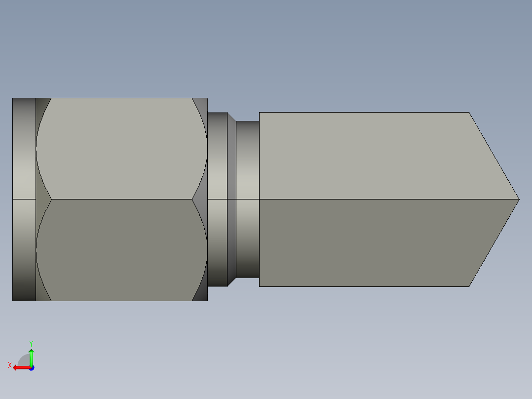卡套式工业通用硬管接头8-4_cbu-s后视图