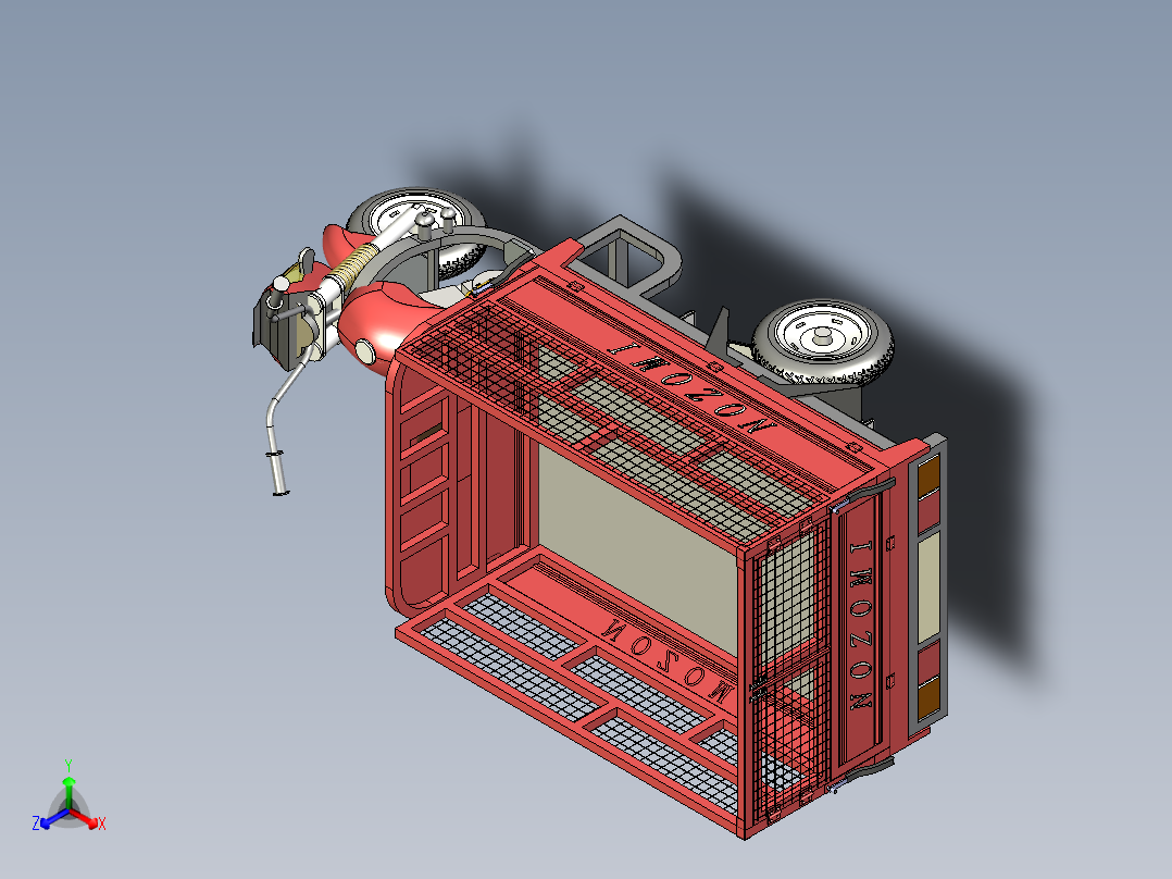 三轮车RAM货物--x_t