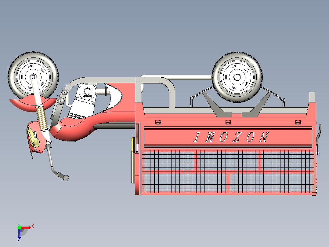 三轮车RAM货物--x_t俯视图