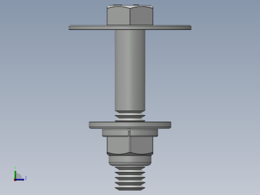 紧固件-0.3750 Bolt Hex左视缩略图