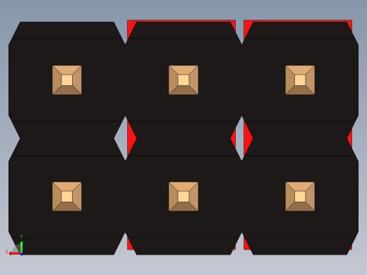 带跳线的排针-pinheader 2x3 and 2 jumpers pullback后视缩略图