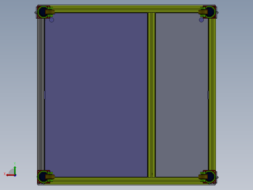遮阳板激光自动打码机sw2016可编辑后视图
