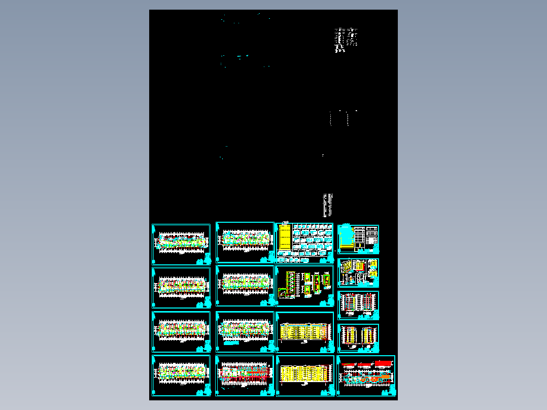多层住宅建筑施工图 10