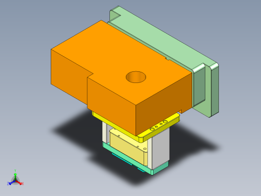 B6A-1-CNC2笔记本CNC工装夹具三维模型