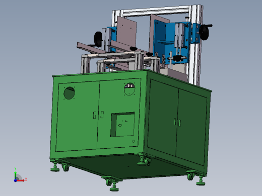 快递盒打包机sw18可编辑前视缩略图
