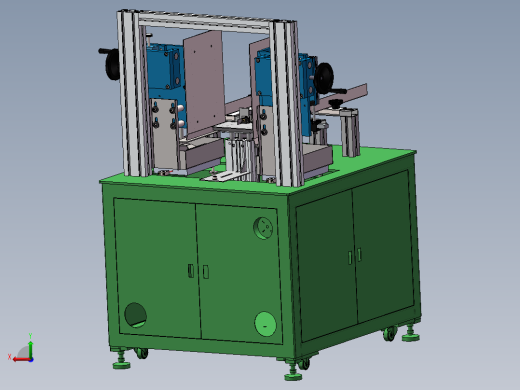 快递盒打包机sw18可编辑后视缩略图