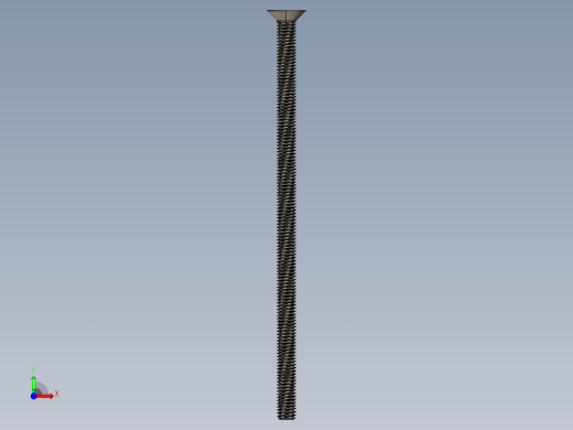Screw_ISO_10642_M6x130_A2.STEP前视缩略图