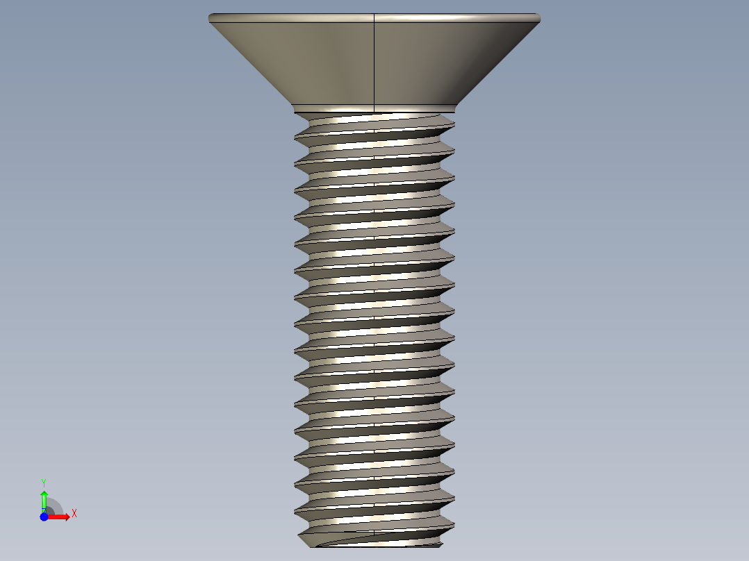 Screw_ISO_10642_M3x10_A2.STEP前视图