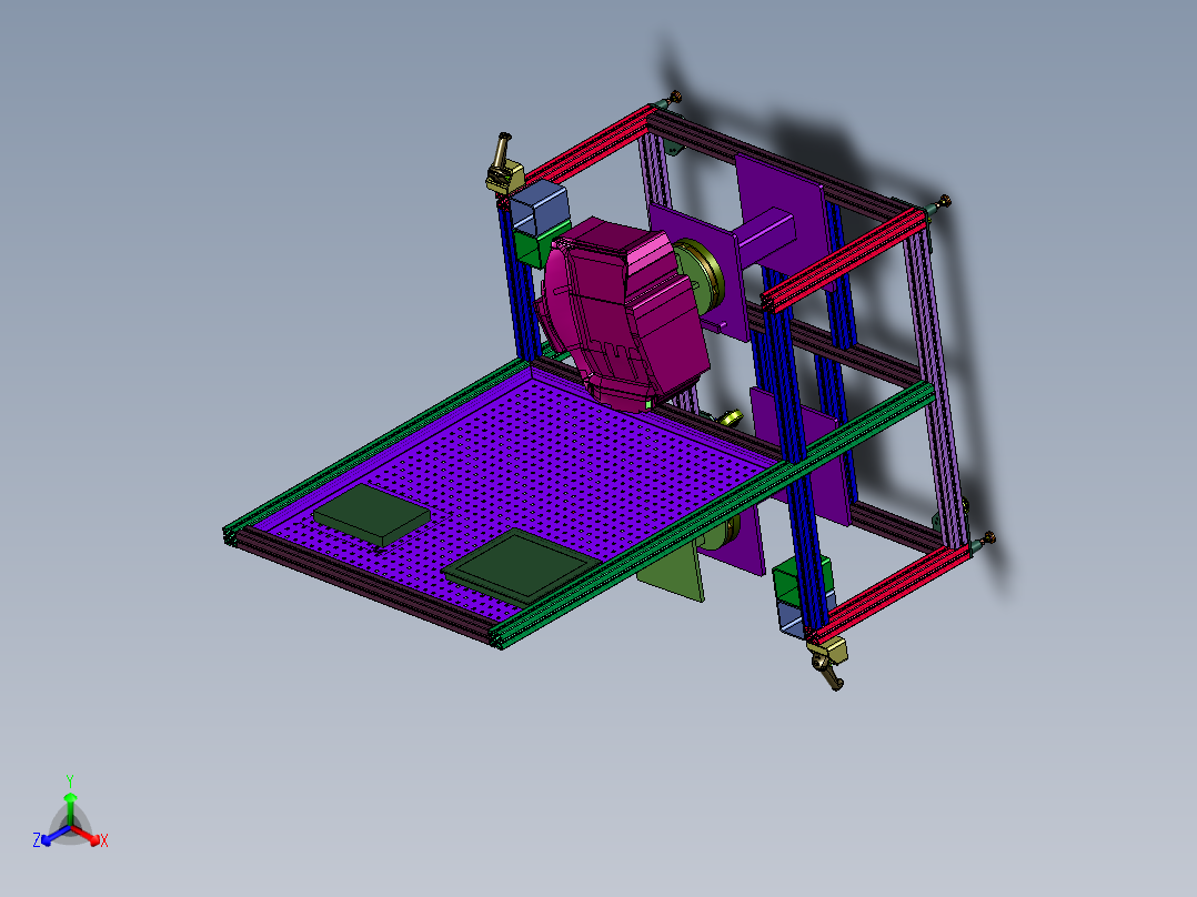 座椅靠背组件的组装装置