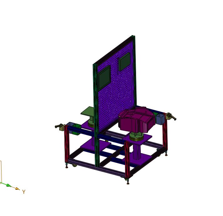 座椅靠背组件的组装装置