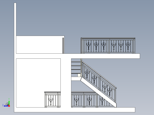 A2004390-装饰性楼梯右视缩略图