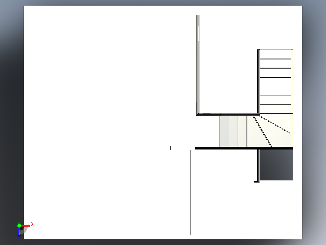 A2004390-装饰性楼梯俯视图