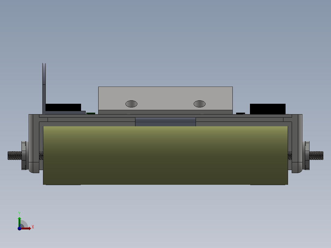 AGV小车、AGV前视图