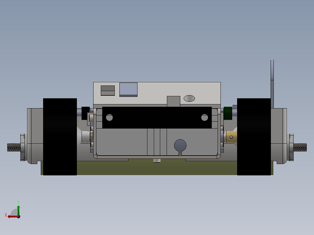 AGV小车、AGV后视图