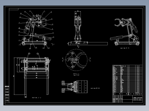 工业辅助机器人的设计说明书