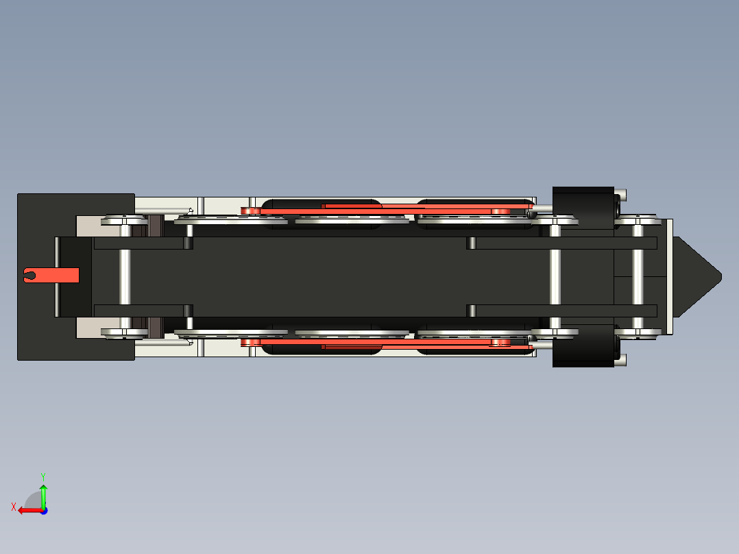 火车机车列车steam-locomotive-353-model-1837-模型格式为 igs后视图