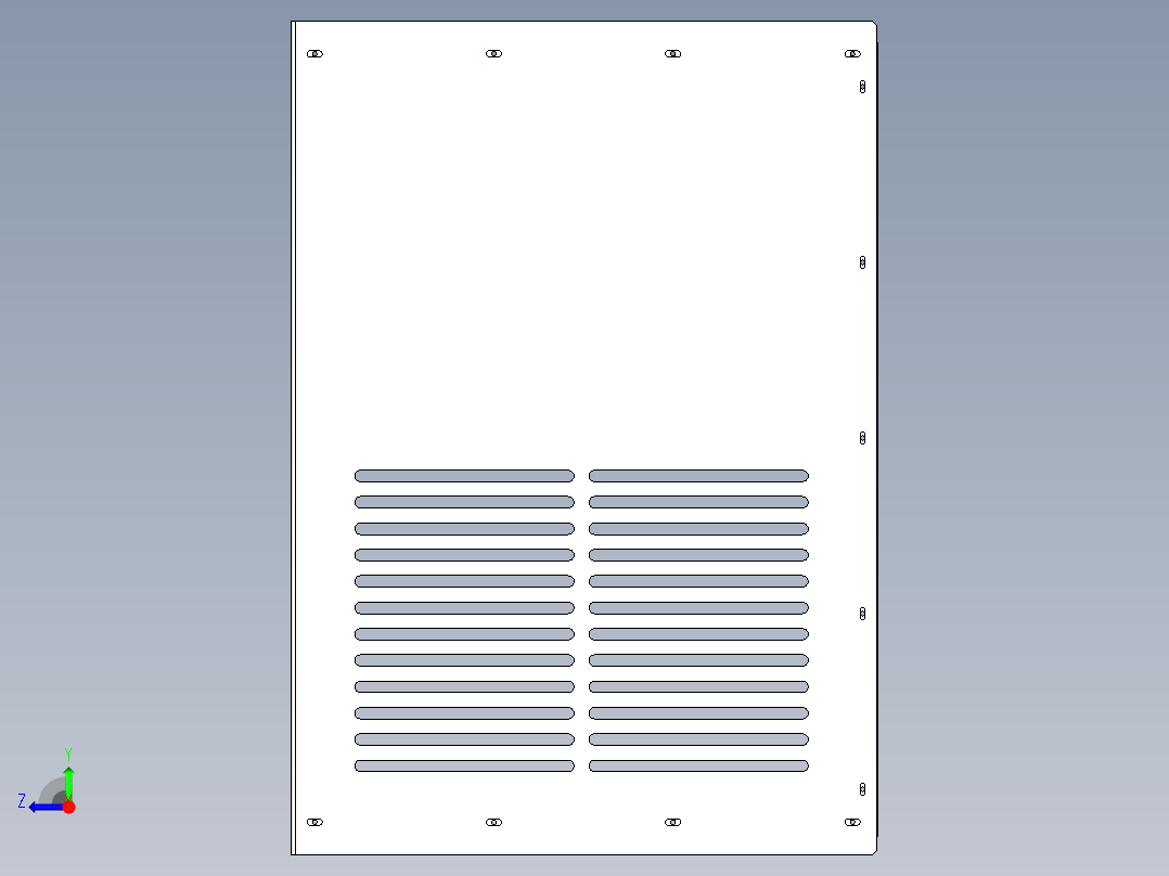冷却器柜12右视图