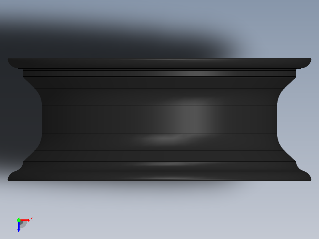 大众高尔夫4 17英寸轮圈俯视图