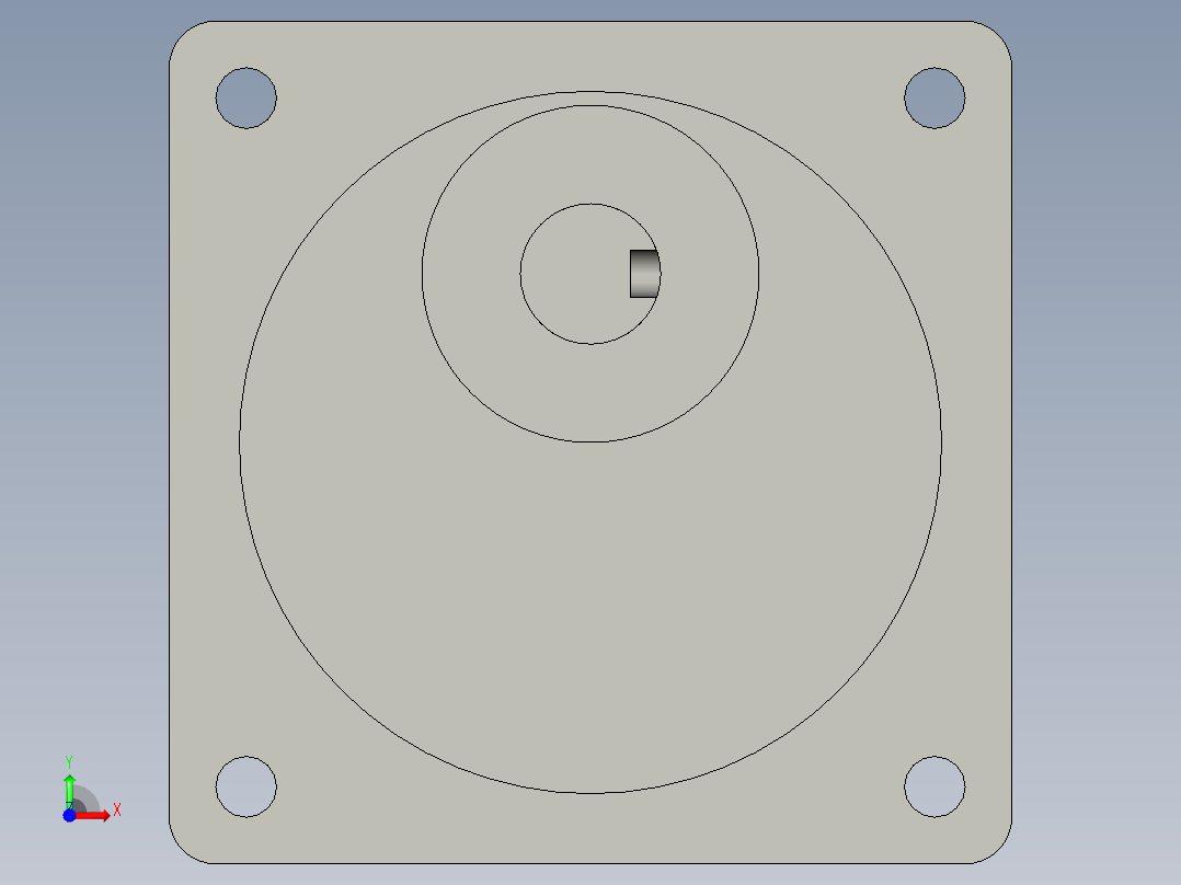 5GN牙箱90120W前视图