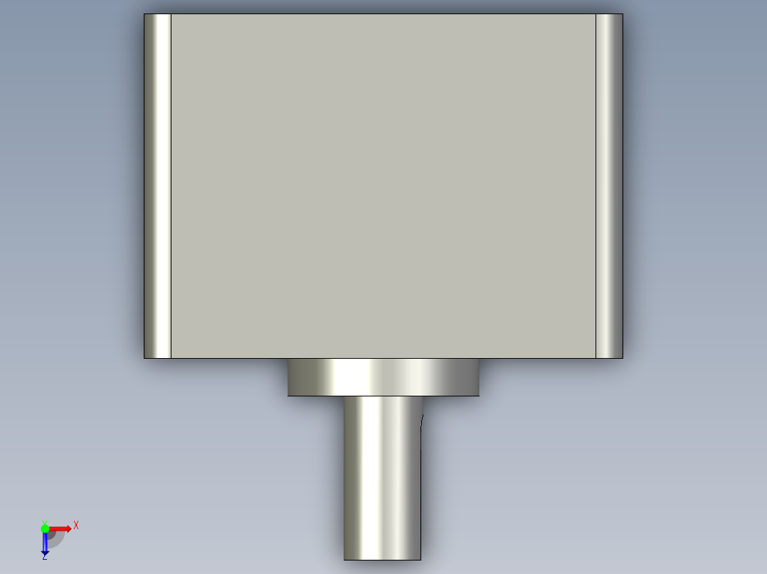 5GN牙箱90120W俯视图