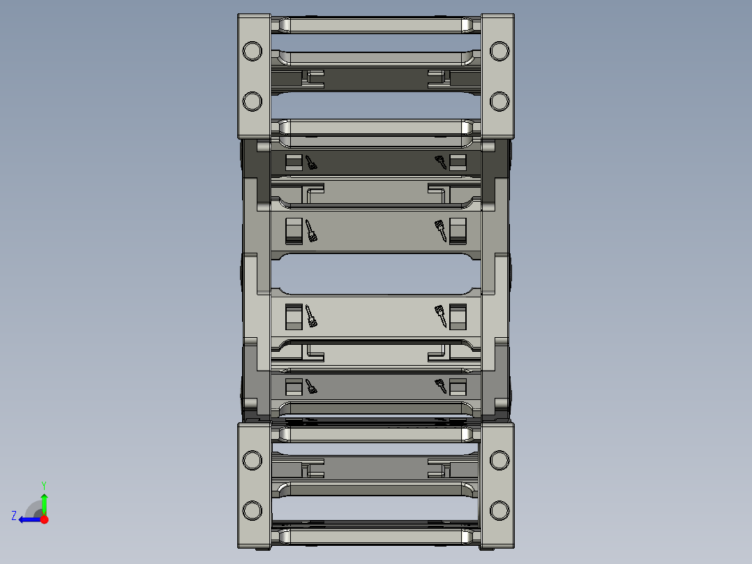 H30Q175S-桥式拖链stp2右视图
