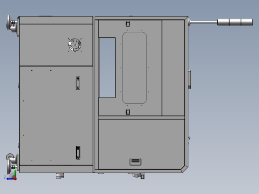 SMT在线式自动贴二维码机（手机PCB板贴条码设备）右视缩略图