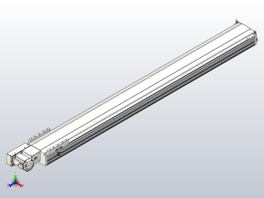 皮带直线轴半封闭可选导轨TPA-HNB-202D-140-L1750-ML-Y-P75-N3