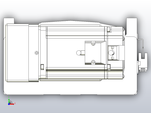 皮带直线轴半封闭可选导轨TPA-HNB-202D-140-L1750-ML-Y-P75-N3前视缩略图