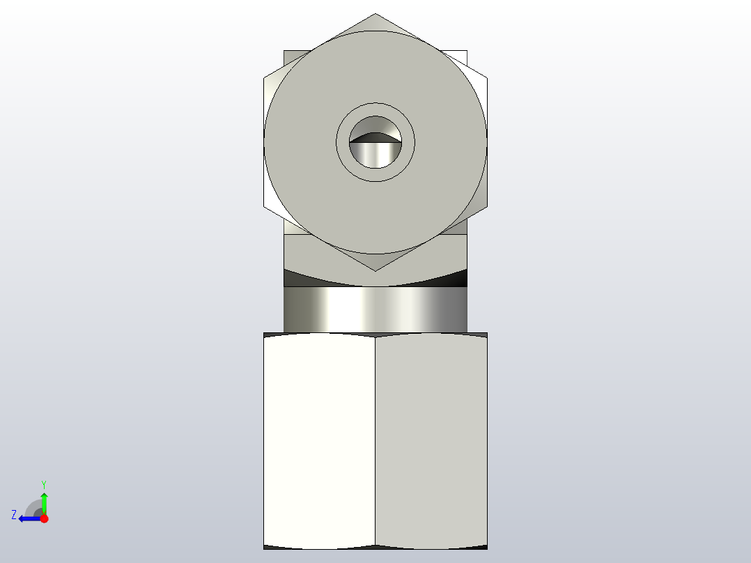 EO管接头弯头W06SMS.stp右视图