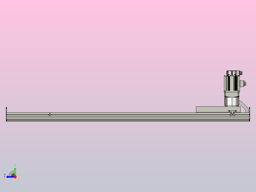 MFM22-BC-1000W-1500L齿轮齿条模组MFM22 最大负载150KG右视缩略图