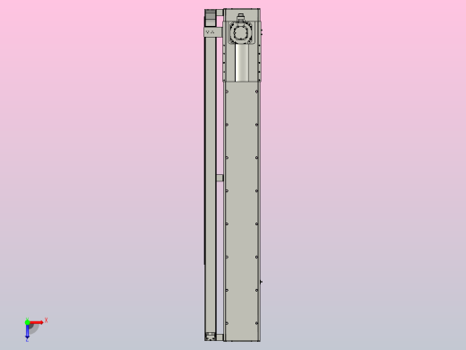 MFM22-BC-1000W-1500L齿轮齿条模组MFM22 最大负载150KG俯视缩略图