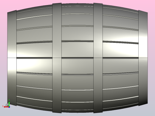 简易木桶后视缩略图